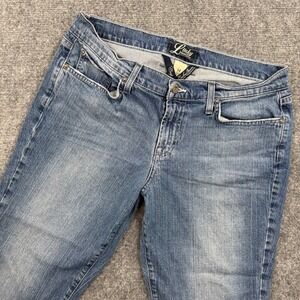 Lucky Brand Womens Jeans Classic Rider Crop Blue Size 14 32